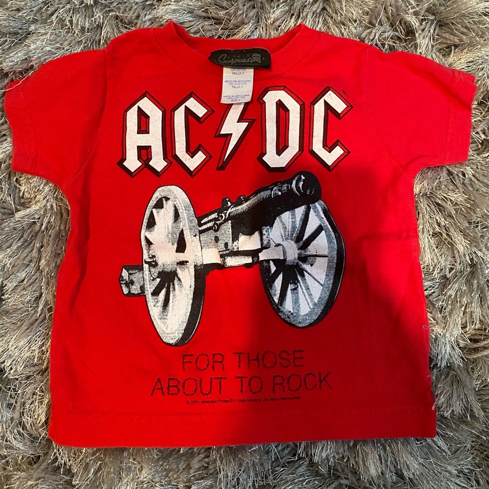 AC/DC kids shirt